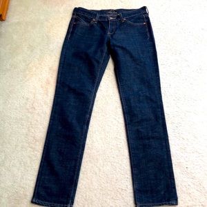 NWOT Gap brand jeans, the “Diva” style ,medium blue color, size 4 long , comfy